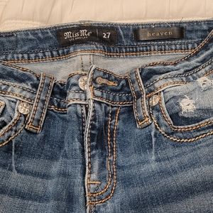 Miss Me Size 27 Mid Rise Skinny Heaven